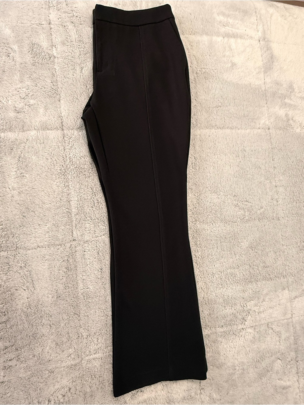ELOQUII Ultimate Stretch Flare Leg Ponte Pants Black Size 16 - Picture 6 of 8